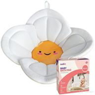 🌸 nuliie soft flower infant bathtub support - newborn sink bath mat for baby essentials and gifts logo