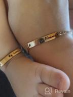 img 1 attached to WUSUANED Son, Daughter, and Mommy Bracelet Set: The Perfect Baptism Gift for New Mom and Her Children review by Kenneth Broszko