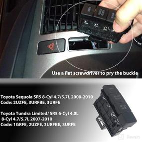 img 3 attached to 🚗 Drive Monitor Switch - 849770C020 Replacement for 2007-2010 Toyota Sequoia Tundra SR5 NICEKE