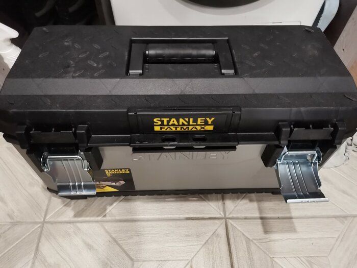 img 1 attached to Stanley 195616 Plastic Toolbox 23 Inch review by Andrey  Msexcell ᠌