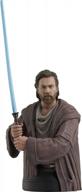 disney+ obi-wan kenobi bust for star wars collectors - perfect addition to your collection logo