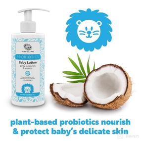 img 3 attached to HEROLIFE Probiotics Baby Lotion - Soothing Plant-Based Hydration with Shea Butter for Delicate & Sensitive Skin - pH Balanced, Hypoallergenic - 2 Pack of 10.1 FL OZ Each (Total 20.2 FL OZ)