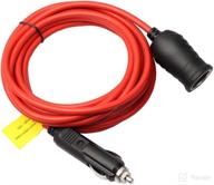 🔌 12ft/3.6m car cigarette lighter extension cable by digit.tail - 15a 250v fused, male to female socket plug lead cord for 12v 24v vehicle power transformer, ideal for refrigerator, vacuum, diffuser, and inflator логотип