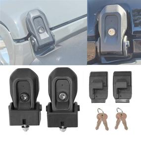 img 4 attached to Wocch Latches Wrangler Anti Theft Accessories Exterior Accessories