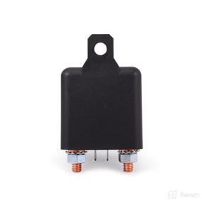 img 1 attached to 🔌 WINJUN 4Pin Split Charge Relay Switch 12V DC 200 Amp: High Current Heavy Duty for Car Truck Boat Marine - Includes Connectors, Terminal, and Heat Shrink Tube