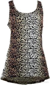 img 2 attached to 🐆 Matching Mommy and Me Outfits: Leopard Print Blouse Shirt for Casual Family Style!