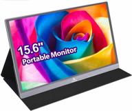 nexigo 2021 4k portable monitor computer: premium 15.6" screen, stunning 3840x2160p resolution, pm4k15-am02, hd display logo