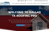 картинка 1 прикреплена к отзыву Dallas TX Roofing Pro от Ross Decoteau