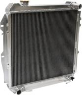 🌡️ optimized cooling performance: primecooling 56mm 3 row core aluminum radiator for toyota 4runner pickup sr5 dlx, 3.0l v6 engine (1988-1995) логотип