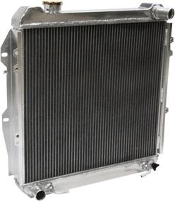 img 4 attached to 🌡️ Optimized Cooling Performance: Primecooling 56MM 3 Row Core Aluminum Radiator for Toyota 4Runner Pickup SR5 DLX, 3.0L V6 Engine (1988-1995)