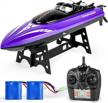 experience thrilling speed with rc boat toy: perfect for outdoor fun & ideal gift for kids logo