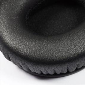 img 1 attached to Replacement Earpads Cushion Cover Compatible With Beats Solo 1.0 / Solo HD Wired Headphone - Black