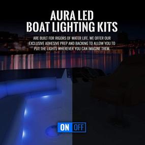 img 3 attached to OPT7 Aura 8-Piece LED Boat Interior Lighting Kit With Multi-Color Options, Wireless Remote Control, And Soundsync Technology