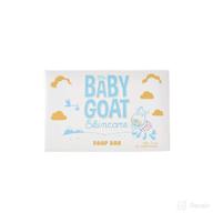 🐐 the baby goat skincare: pure goat's milk soap for newborns & infants - hydrating and barrier-boosting, suitable for all skin types, 100g logo