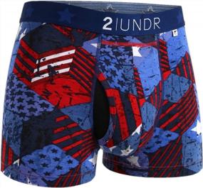 img 4 attached to Swing Shift 3 Boxer Trunk Underwear By 2UNDR