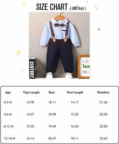 img 1 attached to Newborn Boy Outfit - Infant Letter Print Romper With Long Pants Set And Hat - 3-Piece Toddler Clothing For Baby Boys