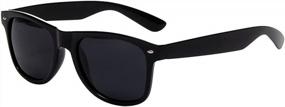 img 4 attached to UV Blocking Classic Polarized Sunglasses For Men And Women - Lightweight And Fashionable Sun Glasses