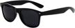 uv blocking classic polarized sunglasses for men and women - lightweight and fashionable sun glasses logo