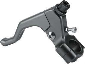 img 2 attached to 🔧 NICECNC Titanium CNC Short Stunt Clutch Lever - Enhanced Compatibility with Suzuki GSR600, GSR-S750, GSX600F, 750F Katana, 650F, SFV650 Gladius, SV650 S, N 1000 S, TL1000R S GW250 - Easy Fitment