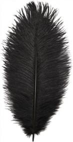 img 1 attached to Make Your Occasions Stand Out With 24Pcs Real Ostrich Feathers In Bulk Colors - Perfect For Christmas, Halloween, Weddings And Home Party Centerpieces