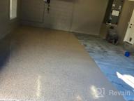 img 1 attached to Rust-Oleum 293515 Rocksolid Polycuramine Garage Floor Coating, 2.5 Car Kit, Tan review by Zach Peterson