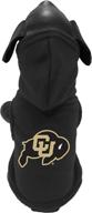 🐾 ncaa colorado buffaloes polar fleece hooded dog coat логотип