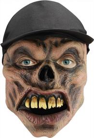 img 4 attached to Men'S Latex Creepy Scary Clown Mask For Halloween Costume Party Cosplay Props