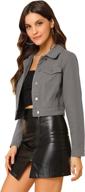 allegra womens button sleeves cropped women's clothing via coats, jackets & vests logo