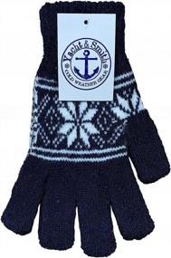 img 1 attached to Yacht Smith Wholesale Winter Thermal Men's Accessories