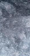 img 1 attached to Plush Shaggy Rugs Carpets By PAGISOFE, 4X6 Feet, Soft And Fluffy Area Rug For Living Room Bedroom Nursery Playroom Dorm, Stylish Shag Rug For Teen Room Décor In Grey review by Courtney Stone