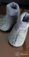 img 1 attached to Warm And Cozy: KIDSUN Non-Skid Fleece Booties For Baby Boys And Girls review by Jonah Riggle
