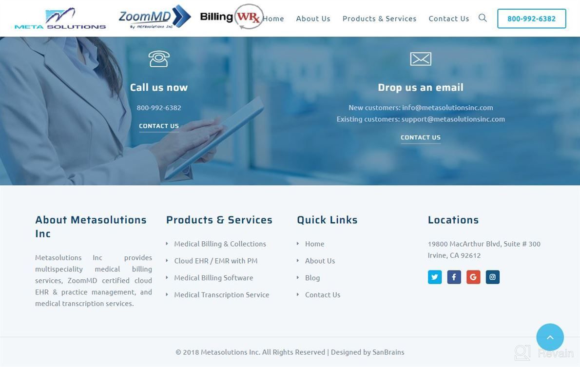 img 1 attached to ZoomMD EMR review by Chad Siofele