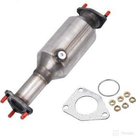 img 4 attached to Catalytic Converter Compatible Convertor Direct Fit Replacement Parts better for Exhaust & Emissions