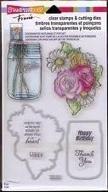 stampendous stamps cutting birthday flowers logo