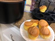 img 1 attached to Upgrade Your Ninja Foodi Experience With 9Pc Air Fryer Accessory Set: Non-Stick Cake Pans, Bread Rack, Skewer Rack, Cake Cups, Silicone Mitts, Air Fryer Liners & Recipes! review by David Maxwell