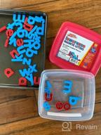 img 1 attached to Educational Insights Color-Coded Lowercase AlphaMagnets, Set Of 42 ABC Magnets, Lowercase Magnetic Letters, Magnetic Alphabet, Ages 3+ review by Joseph Willis