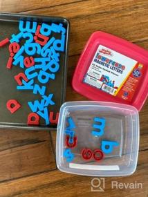 img 7 attached to Educational Insights Color-Coded Lowercase AlphaMagnets, Set Of 42 ABC Magnets, Lowercase Magnetic Letters, Magnetic Alphabet, Ages 3+