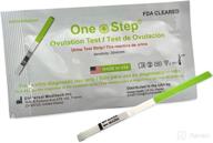 discover ovulation timing with one step 50 lh fertility predictor test strips - accurate results, made in the usa logo