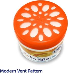 img 1 attached to 🍊 Bright Air Solid Mandarin Orange Air Freshener - 14 Oz, 2-inch