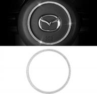 add sparkle to your mazda: carfib crystal steering wheel ring for mazda 3/6/cx-3/cx-5/mx-5 miata - stylish car interior accessories for men and women! logo