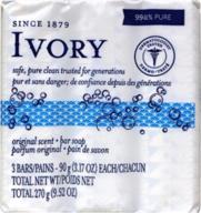 🧼 мыло белого цвета ivory original, 3,1 унции - набор из 3 штук логотип