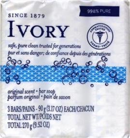 img 1 attached to 🧼 Мыло белого цвета Ivory Original, 3,1 унции - набор из 3 штук