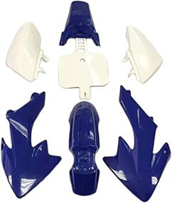 img 3 attached to HONGK- Motorctcly Blue Plastic Fender Kit Комплект обтекателя кузова, совместимый с CRF XR XR50 CRF50 Clone 125CC Pit Dirt Bike [B01BI85TQC]