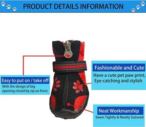 img 2 attached to RMAMSCOV Waterproof Protective Adjustable Comfortable Dogs best for Apparel & Accessories