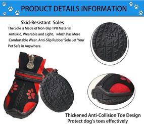 img 3 attached to RMAMSCOV Waterproof Protective Adjustable Comfortable Dogs best for Apparel & Accessories