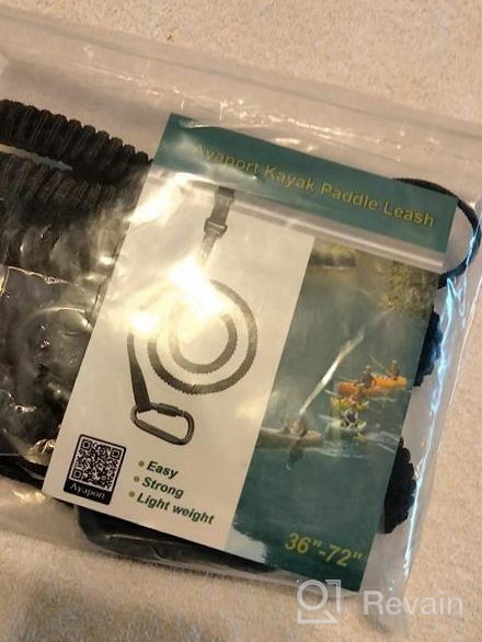 img 1 attached to Secure Your Equipment With Ayaport Kayak Paddle Leash - Perfect Kayaking, Fishing, SUP, & Canoe Accessory review by Matthew Kocur