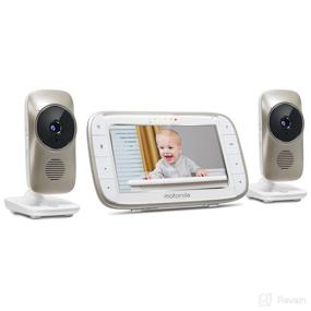 img 1 attached to 📹 Motorola MBP845CONNECT-2 Video Baby Monitor: Wi-Fi Viewing, 5" Display, 2 Cameras, Digital Zoom, Two-Way Audio, Temperature Display