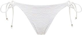 img 2 attached to 👙 Women's Clothing: Freya Sundance Bikini Bottom in White - Swimsuits & Cover Ups