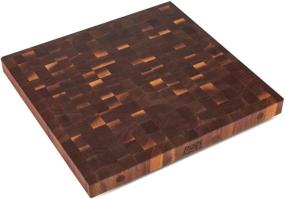 img 2 attached to 24X25X2.25 John Boos End Grain Butcher Block Island Top In Walnut Wood For Enhanced Search Engine Visibility