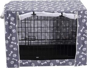 img 3 attached to Crate Durable Polyester Kennel Universal Dogs best in Crates, Houses & Pens
